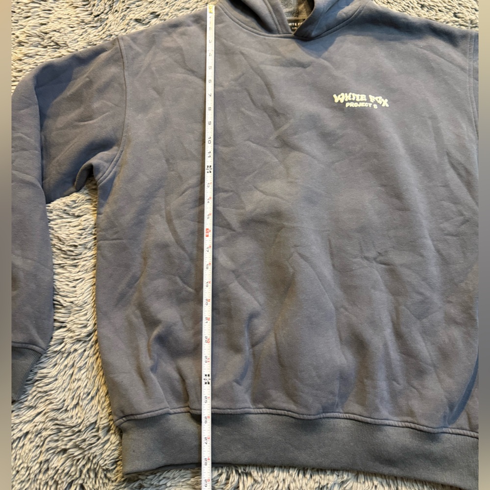 White Fox Project 5 Oversized Hoodie Size L/XL - Picture 6 of 8